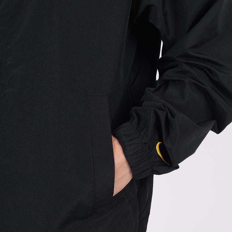 мужская черная куртка Nike Los Angeles Lakers Courtside NBA Coach's Jacket DB1439-010 - цена, описание, фото 4